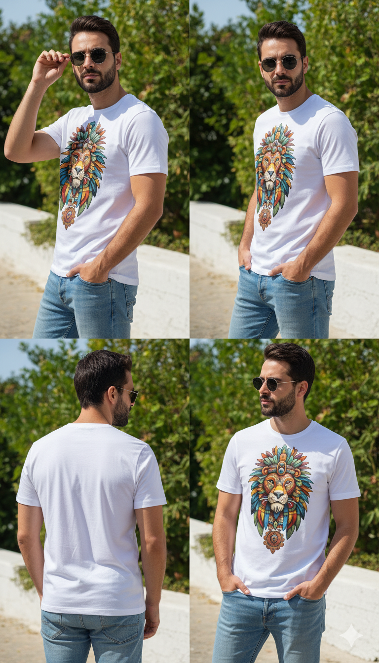 hula lion t-shirt